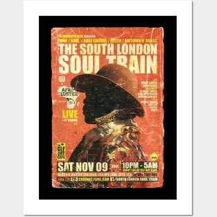 POSTER TOUR - SOUL TRAIN THE SOUTH LONDON 111 Posters and Art